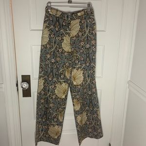 H&M floral dress pants